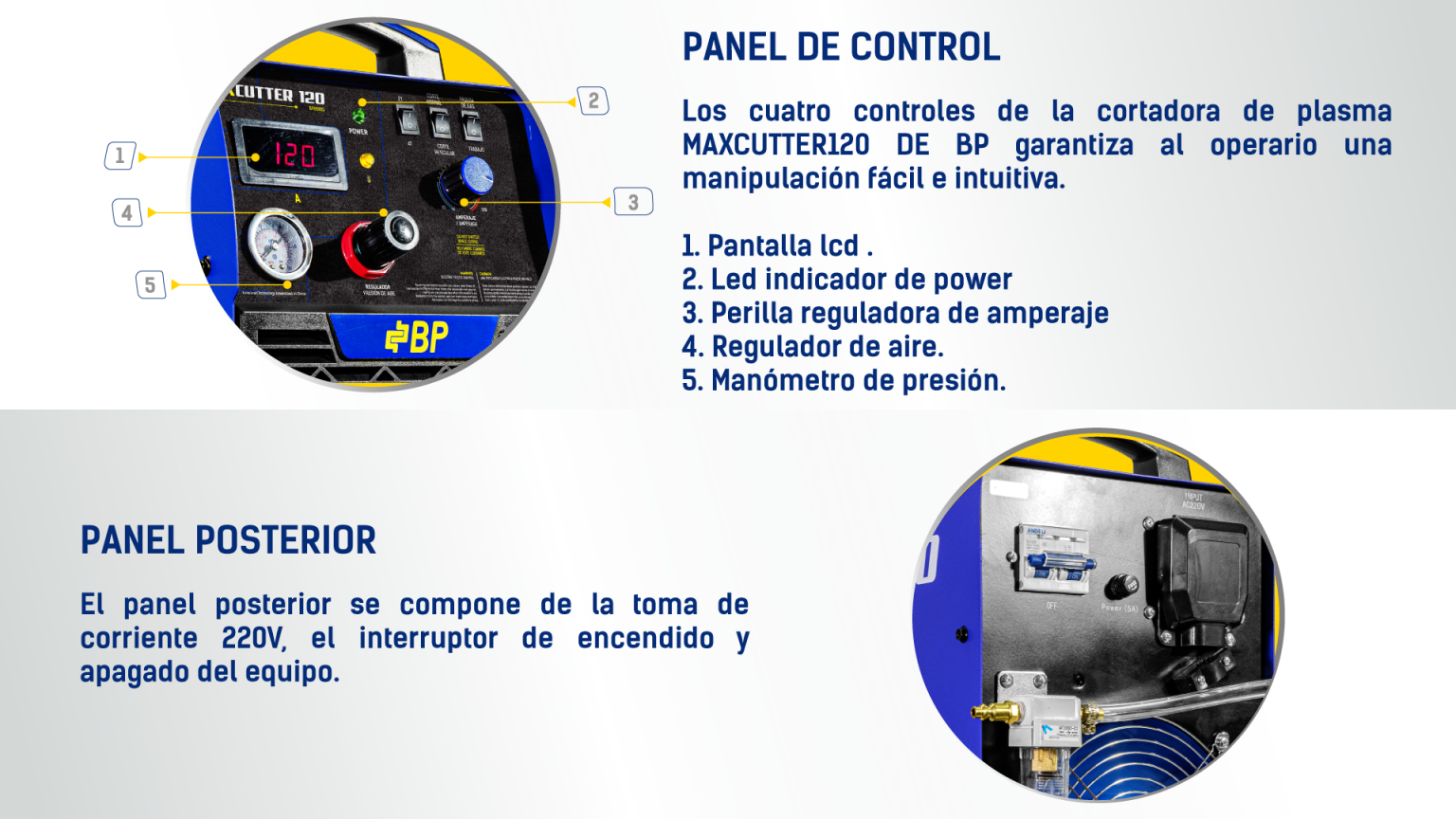 Cortadora De Plasma Max Cutter Bp Ecuador