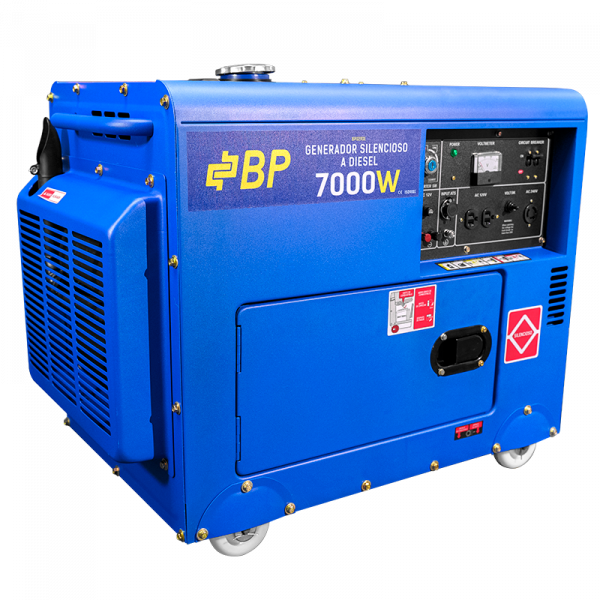 Generador Silencioso a Diesel 7000 W