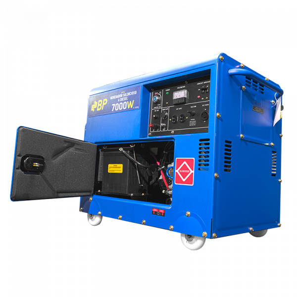 Generador Silencioso a Diesel 7000 W - Image 3