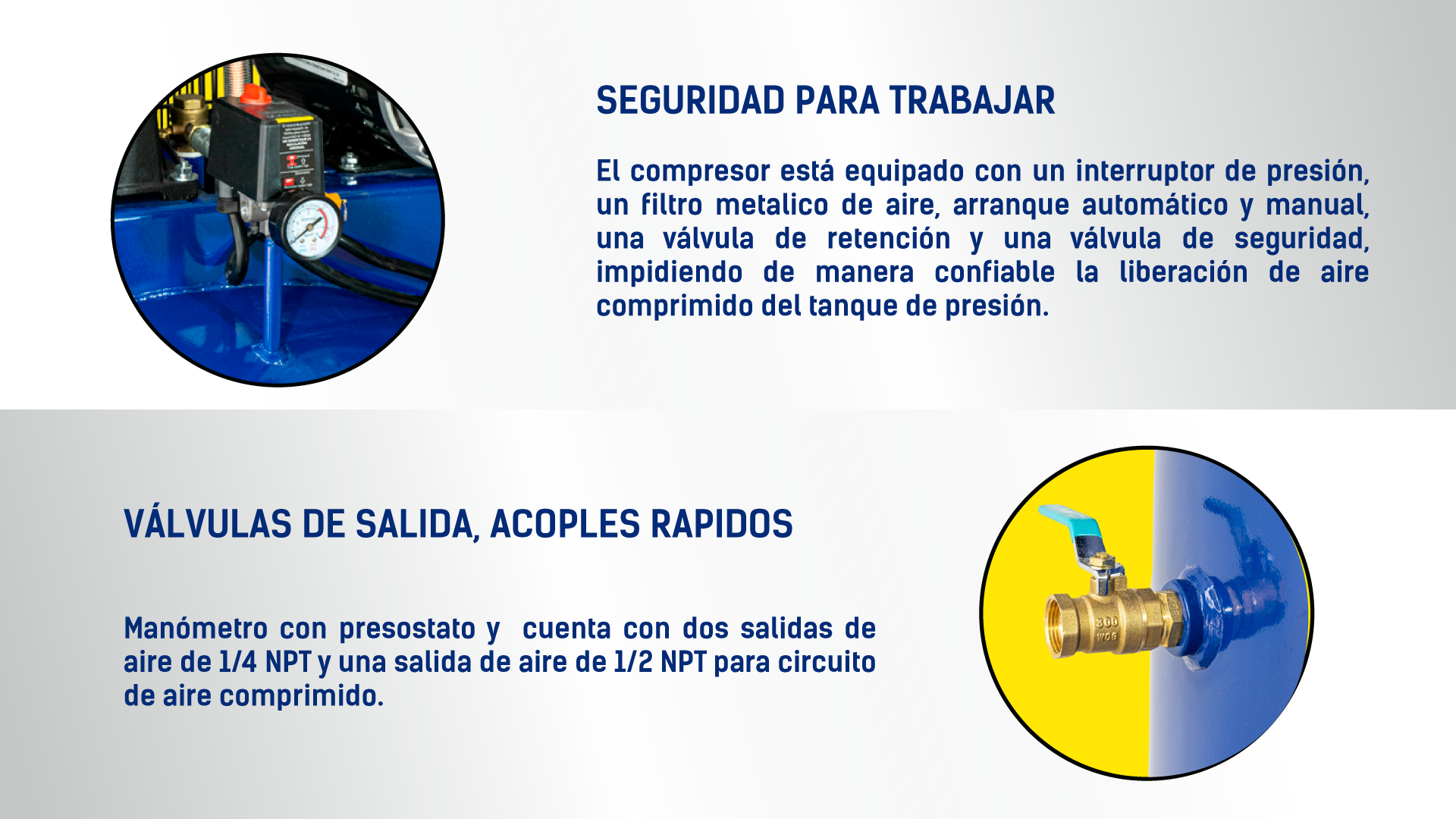 Compresor De Banda 300 LTS – BP ECUADOR